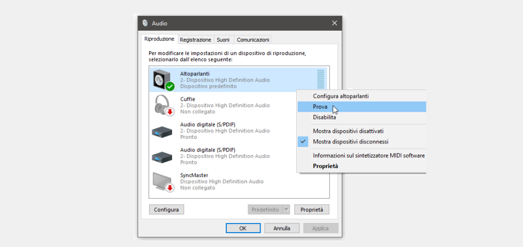 Nel Pc Non Si Sente L Audio